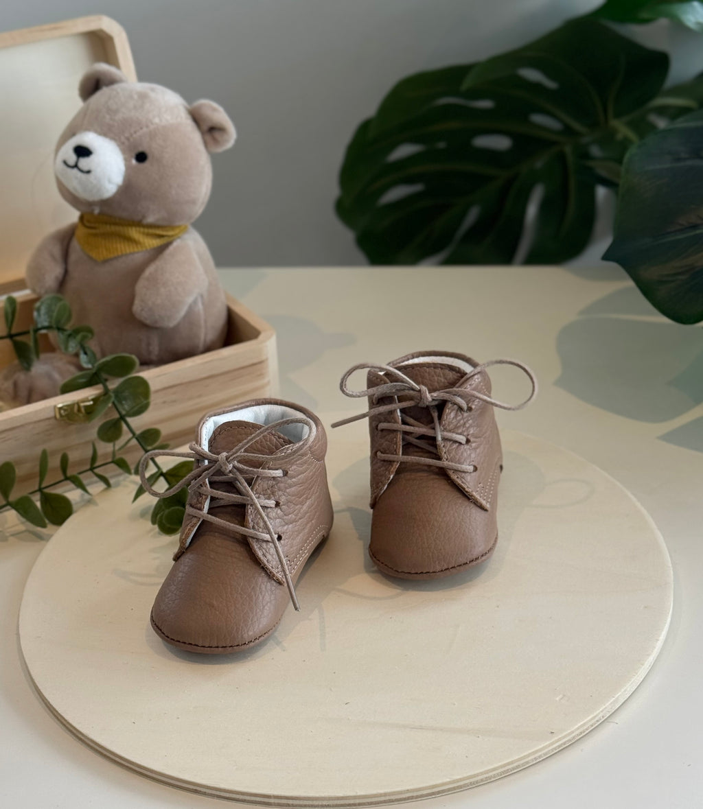 Brown Softstep Baby Boots