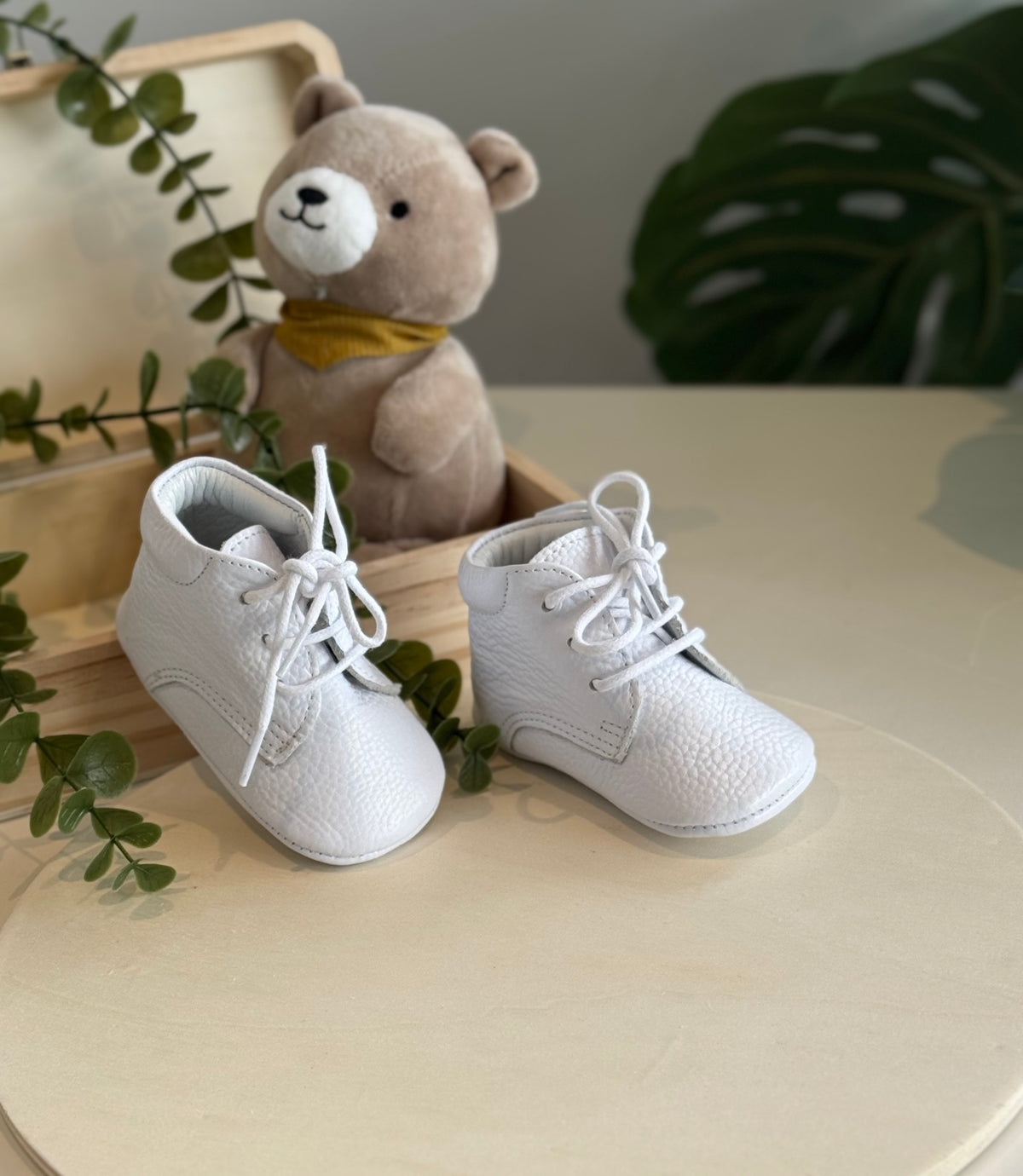 White Softstep Baby Boots