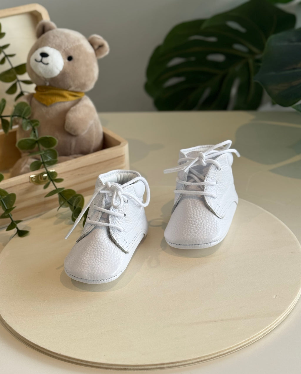 White Softstep Baby Boots
