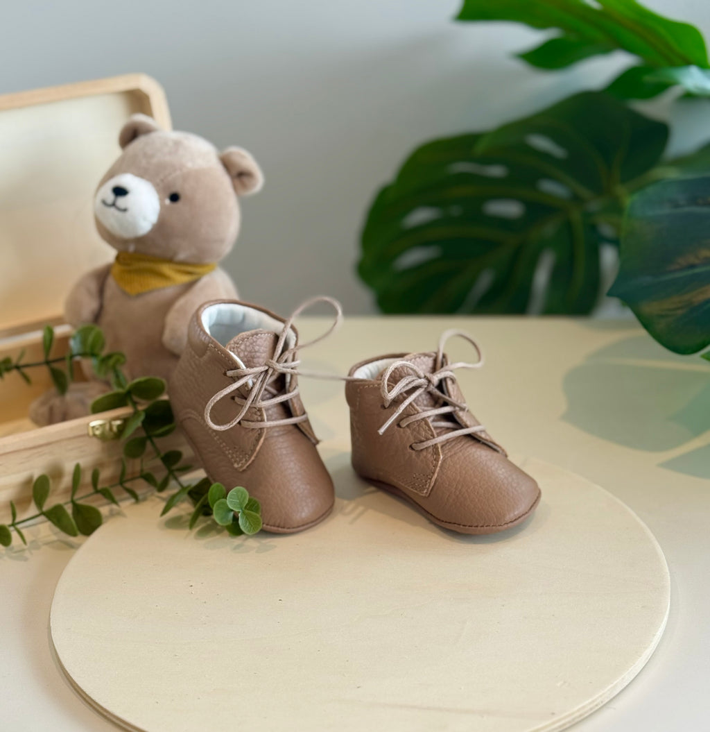 Brown Softstep Baby Boots